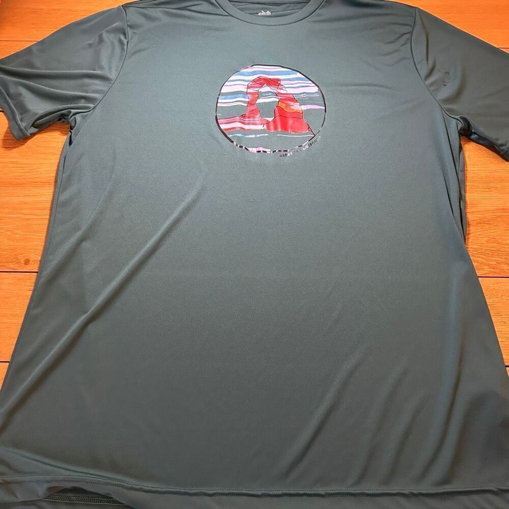 Coalatree arch quick dry greet the outdoors t shirt xl